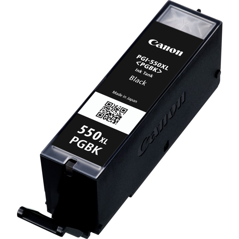 Canon PGI 550PGBK XL Sort 500 sider Blækbeholder 6431B001 Canon PGI 550PGBK XL Sort 500 sider Blækbeholder 6431B001